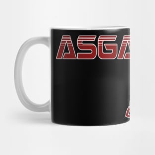 1980s style Asgard Baseball Jersey Mug